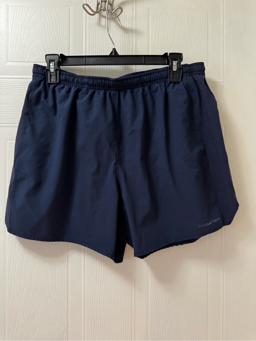 Outdoor Voices Navy Athletic Running Shorts